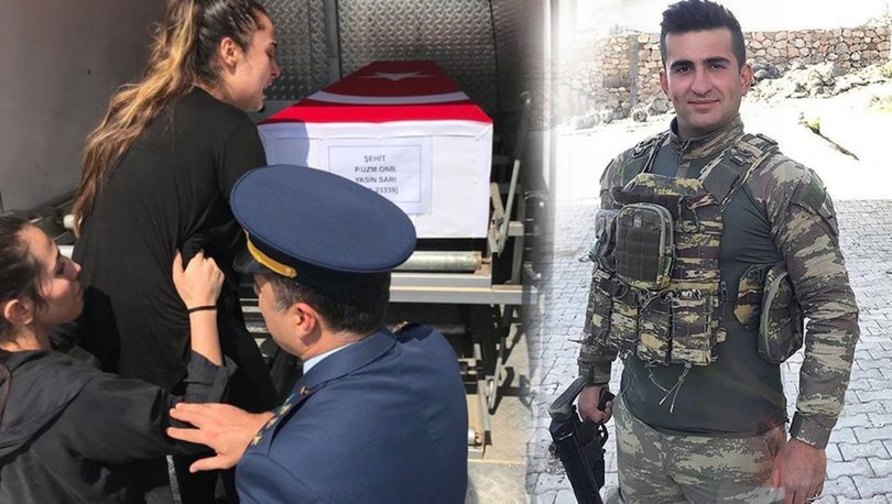 Son Dakika Cukurca Sehidi Yasin Sari Nin Iki Aylik Nisanlisinin Feryatlari Yurek Dagladi Haberl Gundem Haberleri