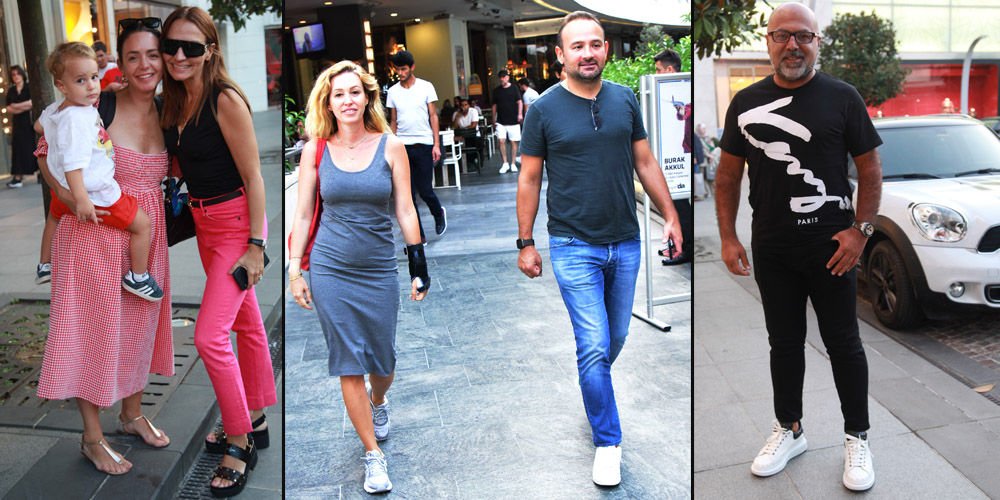 AVM'de stres attılar...