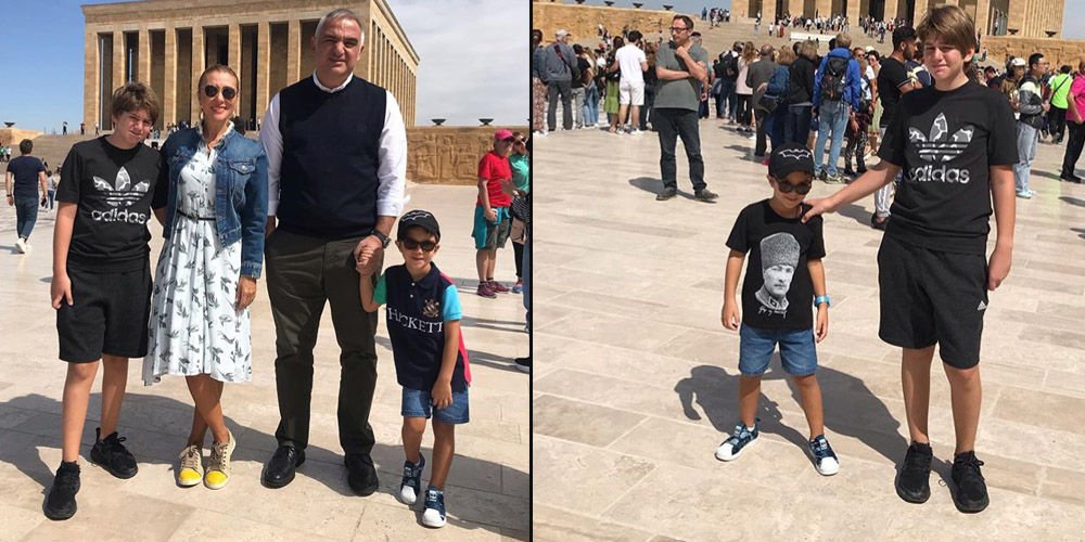 Ersoy Ailesi Ata'nın huzurunda...