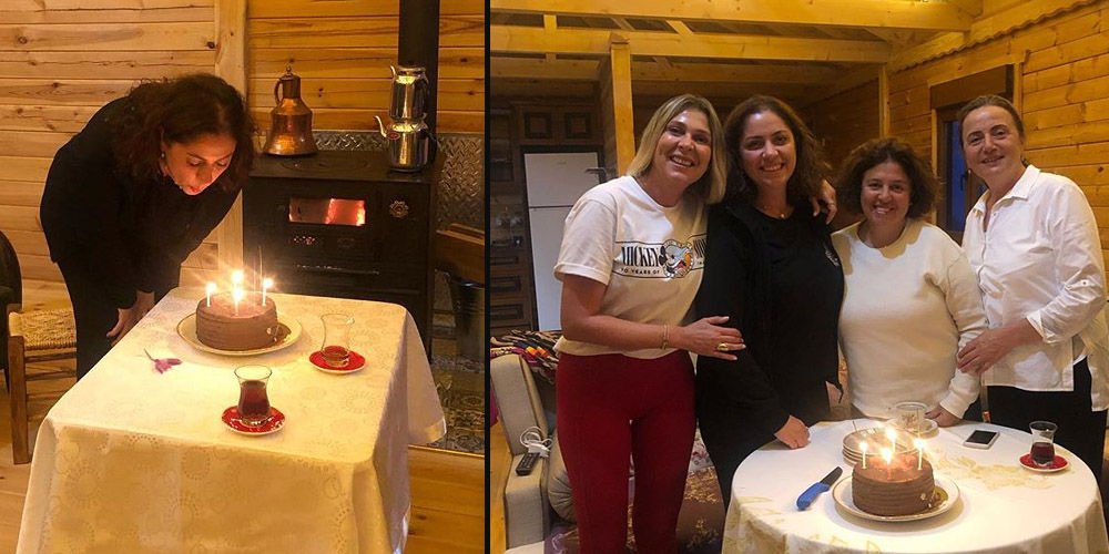 Yaylada sürpriz kutlama...