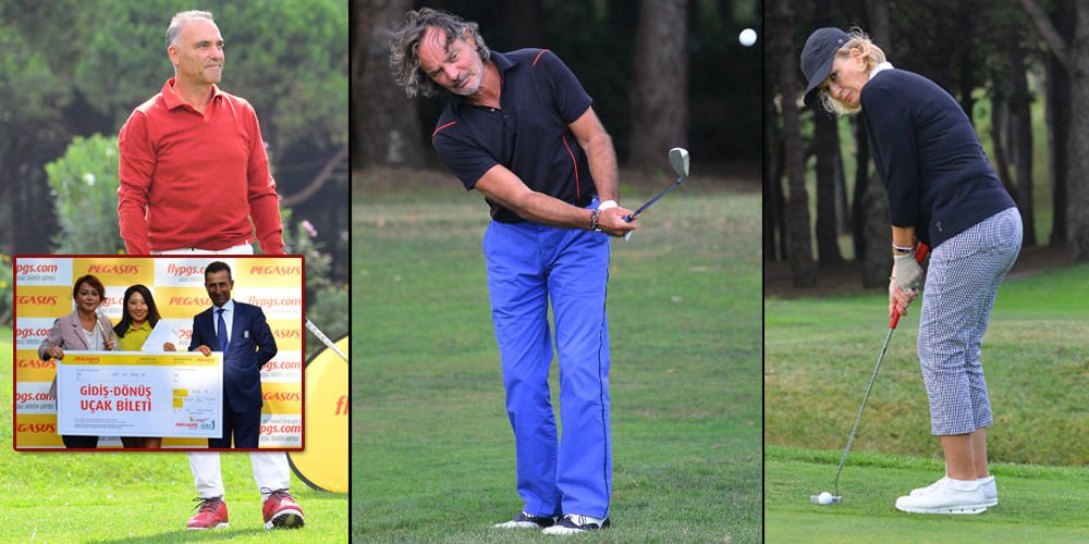 Golf tutkunları bir araya geldi...