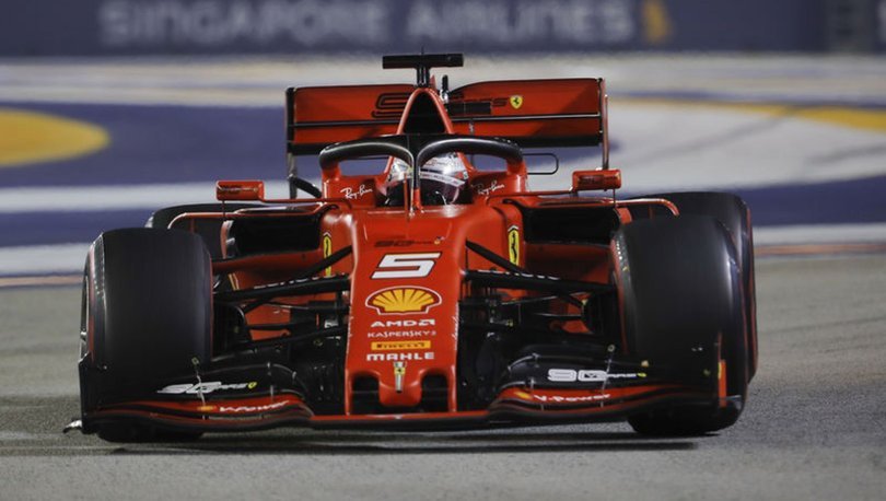 Vettel'den sezonun ilk zaferi