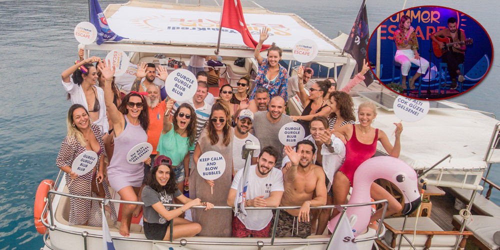 Escape Akdeniz'e veda etti...