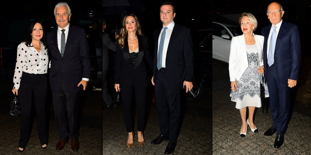 Ödül gecesinde bir arada...