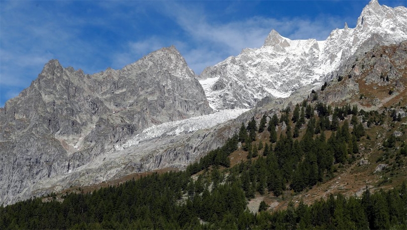 Küresel iklim krizi: Mont Blanc'ta dev buzul kütlesinde çökme riski