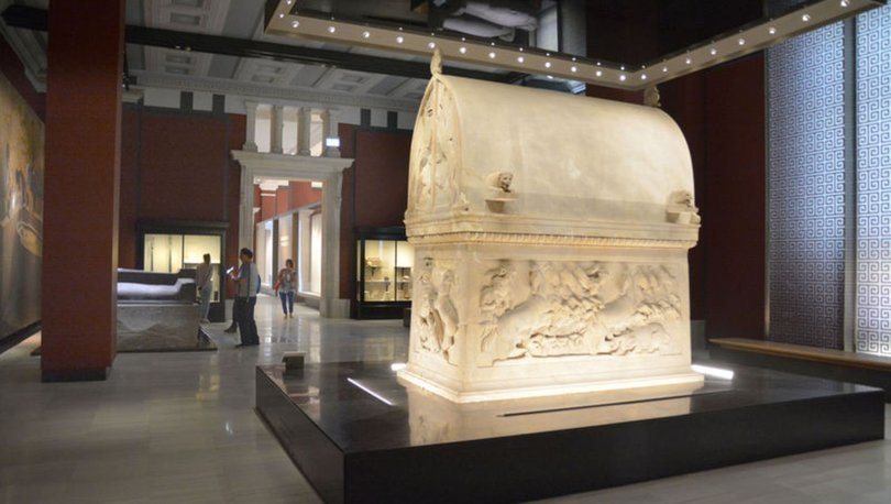 İstanbul Arkeoloji Müzeleri'nde tarihin kapıları yeniden ziyaretçilere açıldı