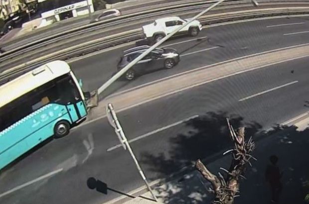 Halk otobüslerinin yarışı kazayla bitti: 5 yaralı!