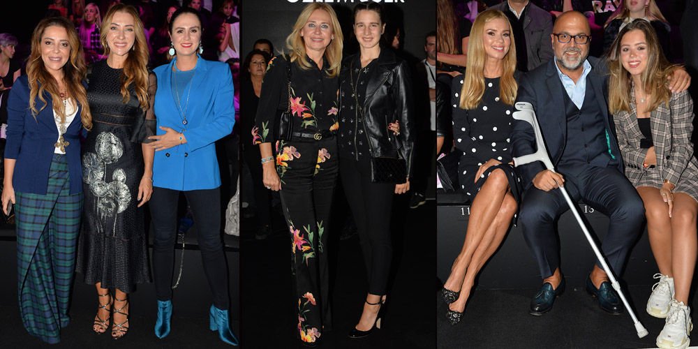 Modaseverler defileleri kaçırmadı...