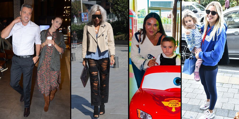 İstanbul caddeleri çok renkli...