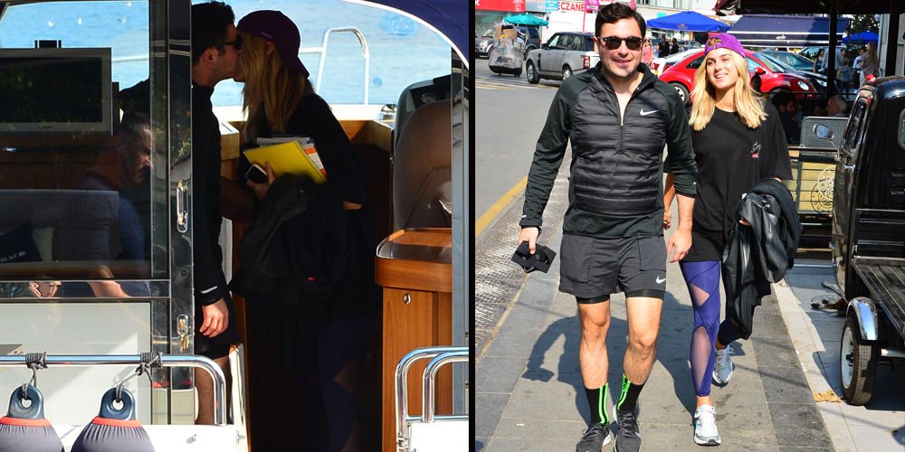 Boğaz'da aşk tazelediler...