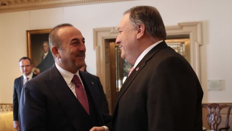 Son dakika... Dışişleri Bakanı Mevlüt Çavuşoğlu ABD'li mevkidaşı Pompeo ile görüştü
