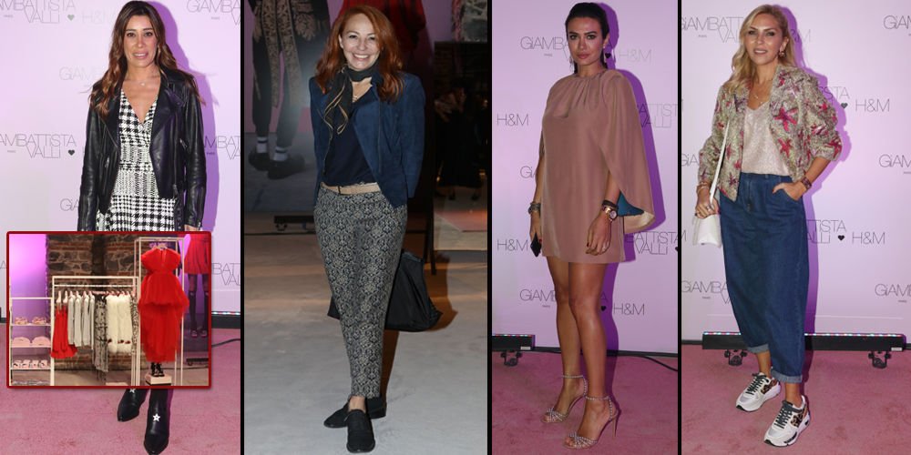 Özel tasarımlara şık lansman...