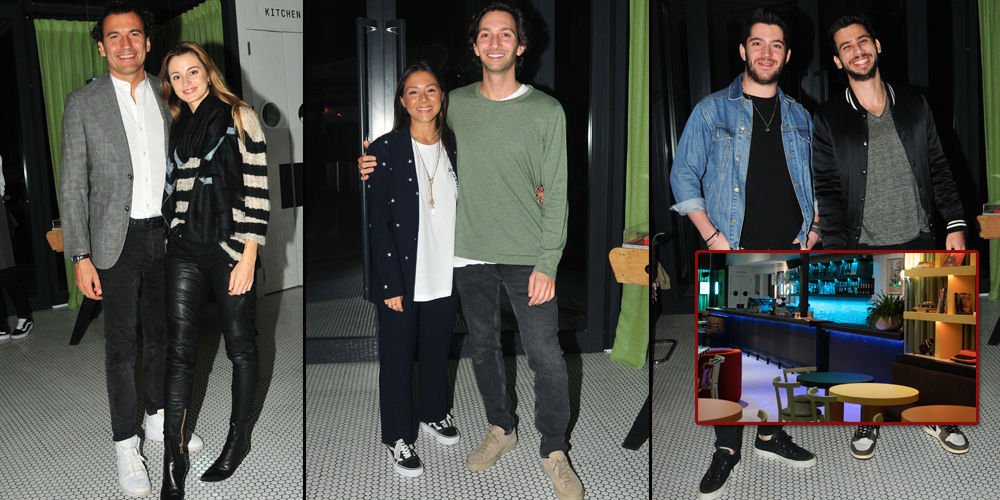 Müzikli ve lezzetli açılış partisi...