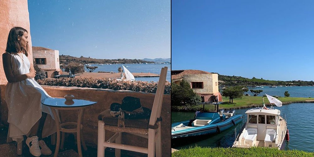 Melisa'dan tatil pozu...