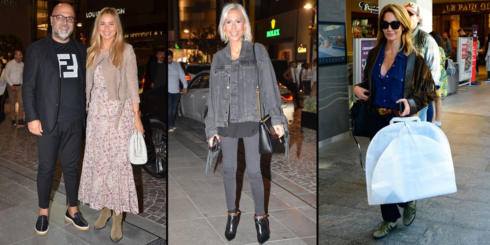 AVM'de stres attılar...