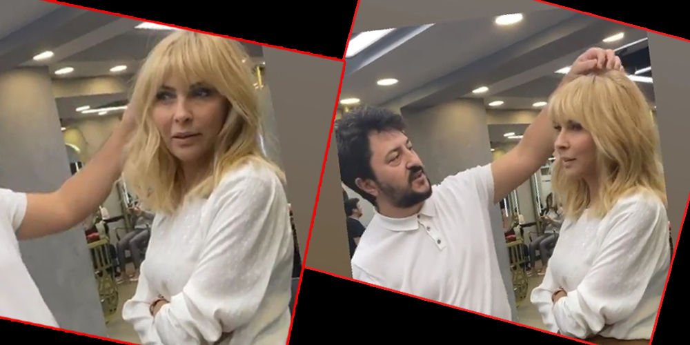 Kahkül modasına uydu...