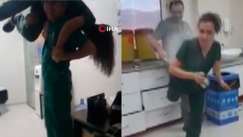 Manisa'nın Alaşehir Devlet Hastanesi acil servisinde şok görüntülere soruşturma