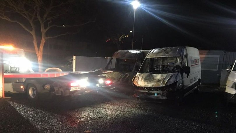 Almanya'da ırkçı saldırı şüphesi! Türk iş adamına ait araçlar kundaklandı
