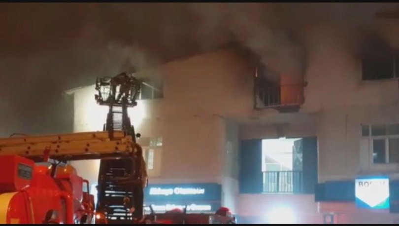İstanbul'da iş yeri yangını: 5 yaralı