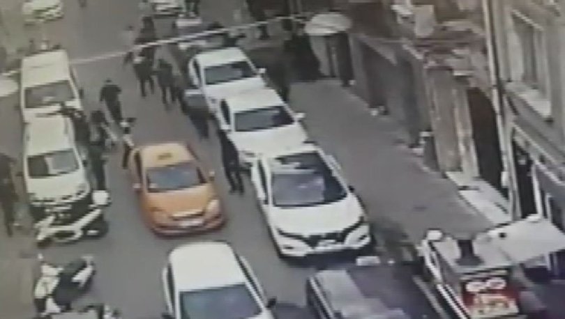 Beyoğlu’ndaki çatışmanın görüntüleri ortaya çıktı