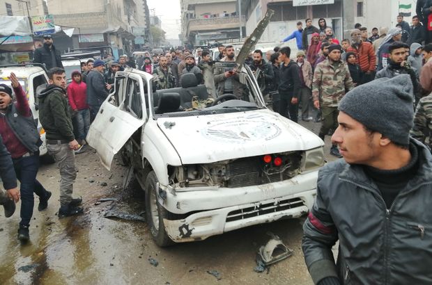 Cerablus'ta bombalı araç saldırısı