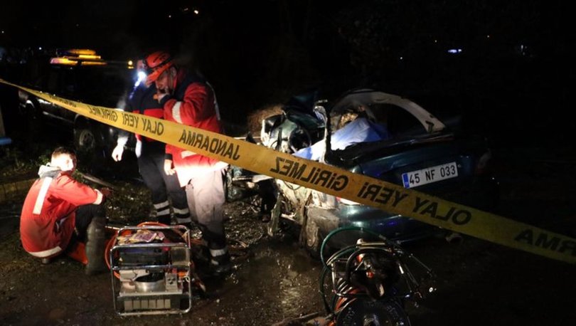 Zonguldak'ta 2 otomobil çarpıştı: 2 ölü, 1 yaralı