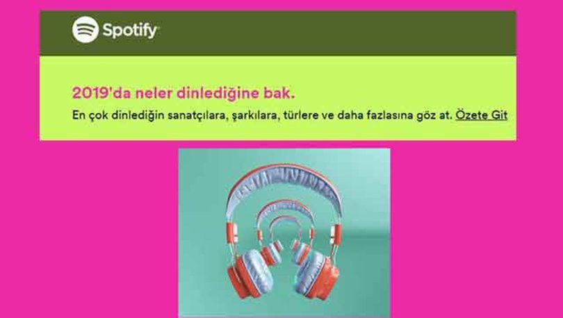Spotify Ozeti Nasil Bakilir Spotify Wrapped 2019 Nedir Spotify Ozetin Sorgulama Gundem Haberleri