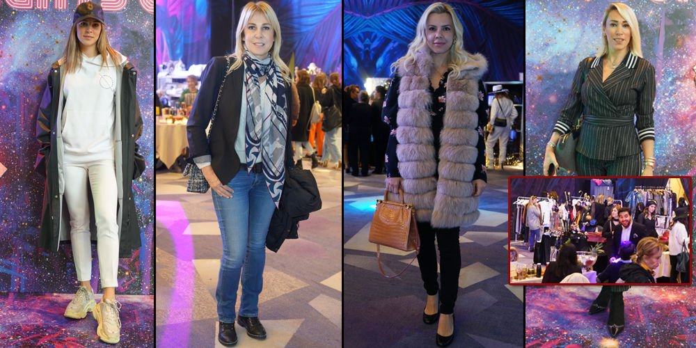 Renkli alışveriş etkinliği...