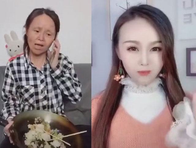 Çinli kadının makyajla inanılmaz değişimi dudak uçuklattı