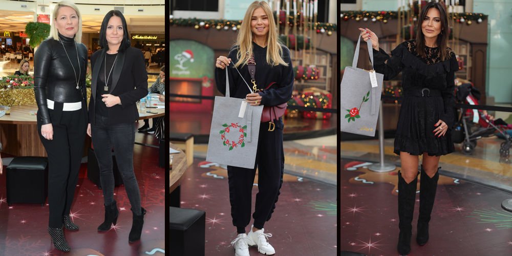 Dönüşebilen çantalar etkinlikte...