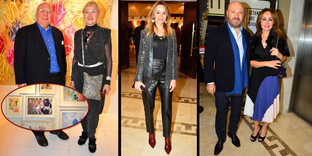 Sanat dolu açılış...