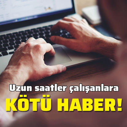 Uzun çalışma saatleri hipertansiyon olasılığını artırabilir