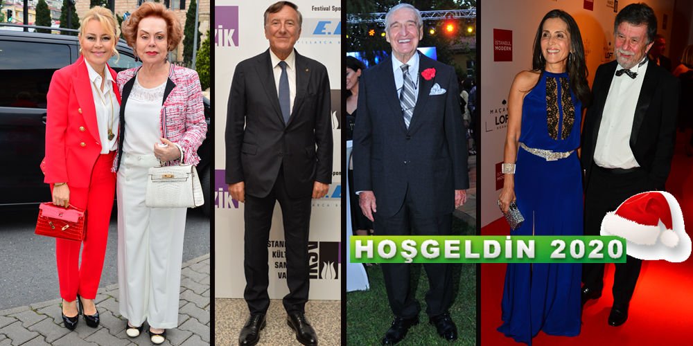 2019'un görkemli davetleri...