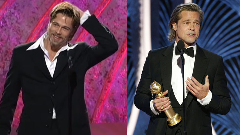 1996 ve 2020 yıllarında Brad Pitt