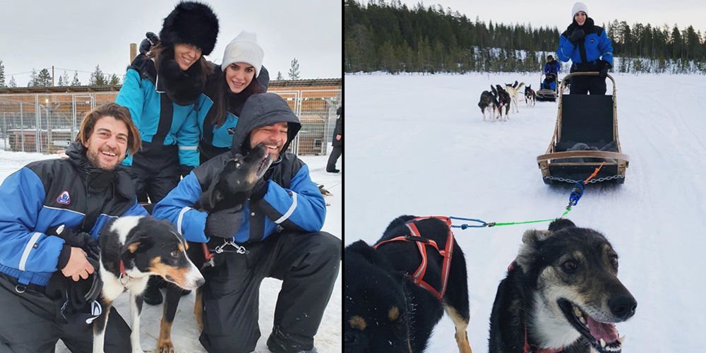 Eğlenceli kar tatili...