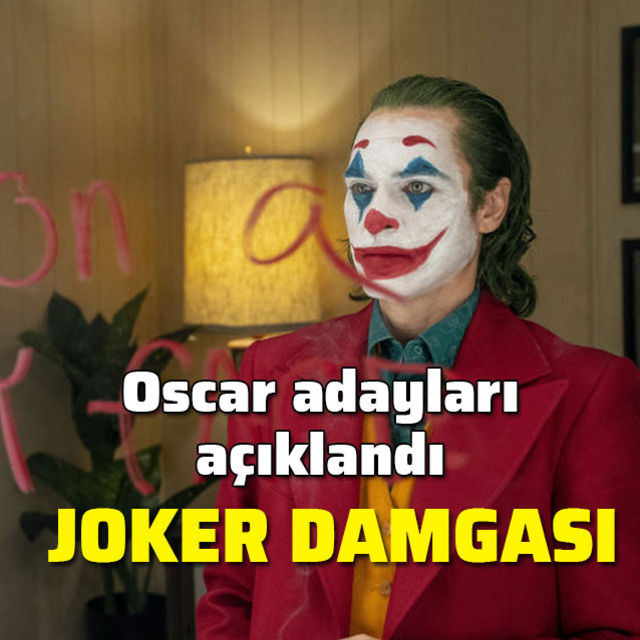 Oscar'da Joker damgası
