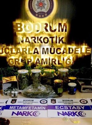 Bodrum'da narkotik operasyonu