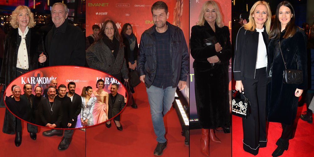 Sosyete film galasında...