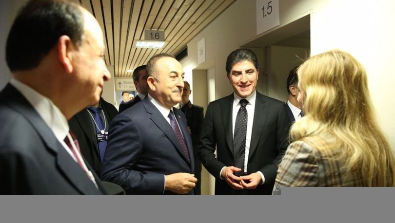Dışişleri Bakanı Mevlüt Çavuşoğlu, IKBY Başbakanı Neçirvan Barzani ile görüştü