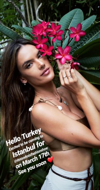 Dünyaca ünlü model Alessandra Ambrosio, Türkiye'ye geliyor - Magazin haberleri