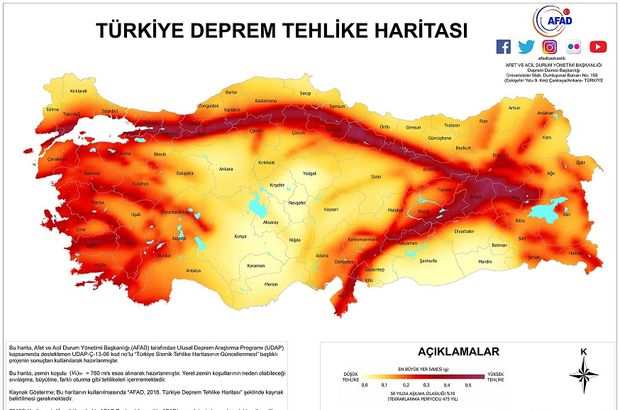 İşte Türkiye'deki son depremler