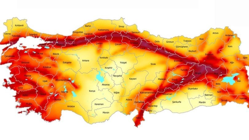 AFAD Türkiye deprem haritası! Doğu Anadolu Fay Hattı nerelerden geçiyor?