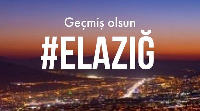 Geçmiş olsun Elazığ! Sosyal medyada Elazığ depremi mesajları