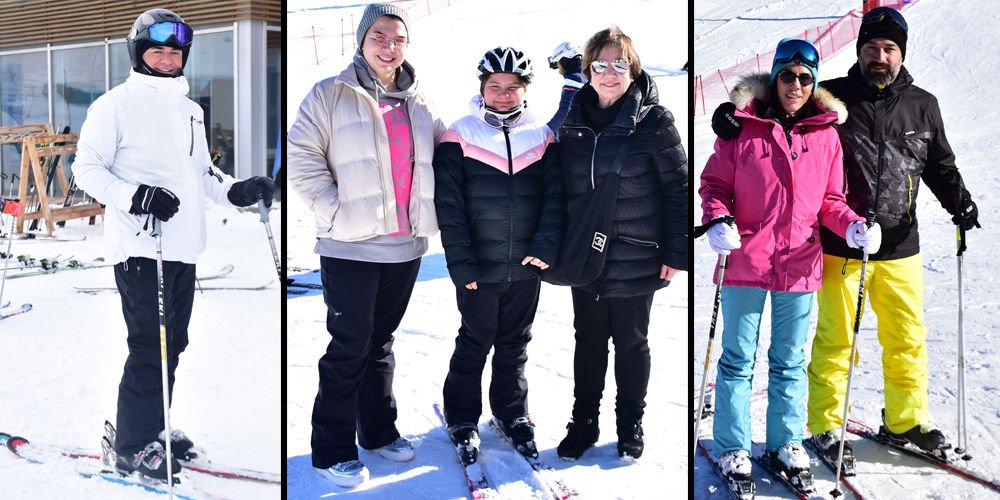 Karın keyfini çıkardılar