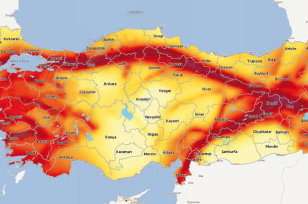 AFAD Türkiye deprem haritası! 2020 Fay hattı sorgulama: Evimin altından fay  hattı geçiyor mu?