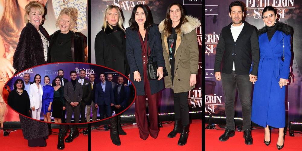 Sosyete film galasında...