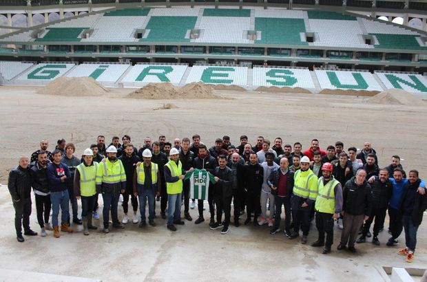 Giresunspor yeni stadını bekliyor