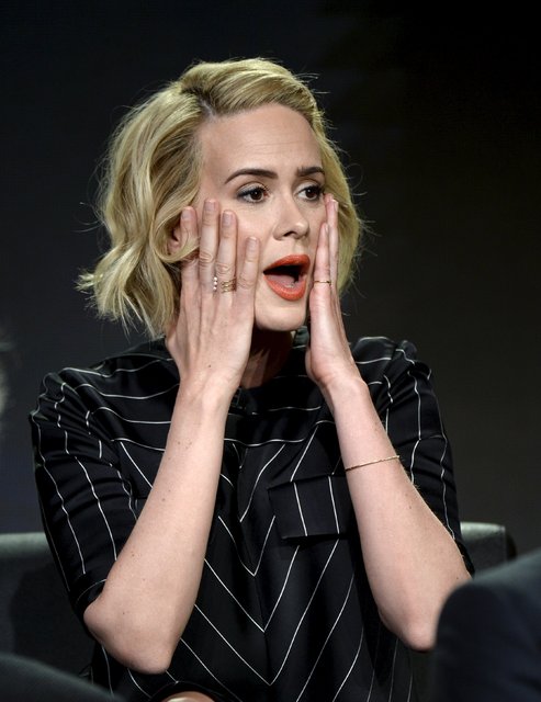 Amerikalı oyuncu Sarah Paulson da fobilerinin olduğunu söylüyor. 