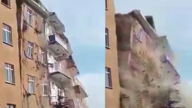 elazig daki depremde hasar goren bina coktu son dakika haberleri