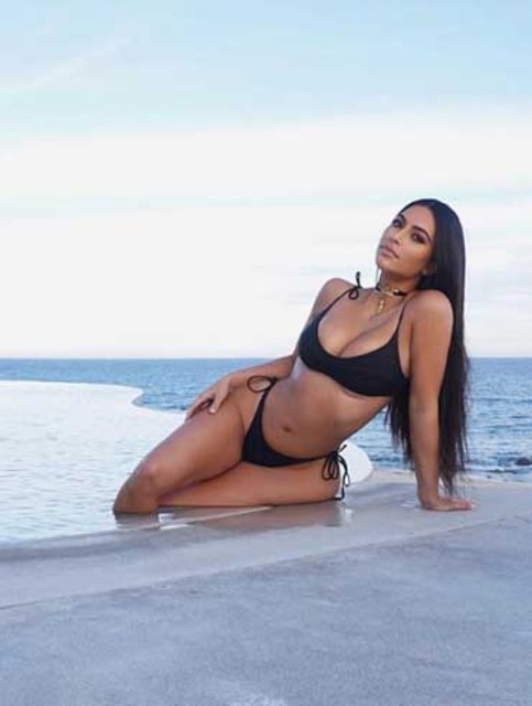 Kim Kardashian'dan bikinili pozlar - Magazin haberleri